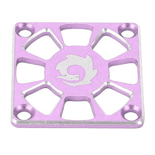 30 x 30 mm/1.18x1.18in RC -Kühllüfterabdeckung, Aluminiumlegierung Leichter Gewicht Esc Motor Wärmeschutzschutz für RC -Auto -Boat -LKW -Motor (Lila) von HERCHR