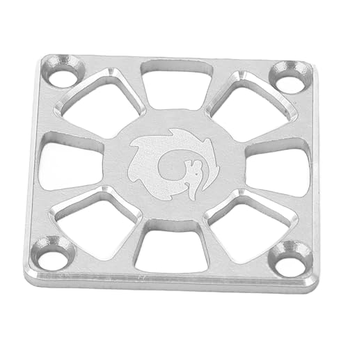 30 x 30 mm/1.18x1.18in RC -Kühllüfterabdeckung, Aluminiumlegierung Leichter Gewicht Esc Motor Wärmeschutzschutz für RC -Auto -Boat -LKW -Motor (Silber) von HERCHR