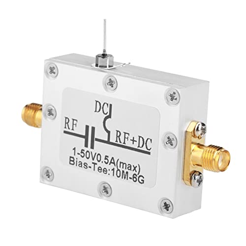 Bias-T-Stück, rauscharmes 10-MHz-6-GHz-Mikrowellen-Koaxial-Vorspannungsverstärkermodul für Breitband-Radio-Glasfaser Bias-T-Stück, rauscharmes 10-MHz-6-GHz-Mikrowellen-Koaxial-Vorspannungsverstärkermodul für Breitband-Radio-Glasfaser von HERCHR