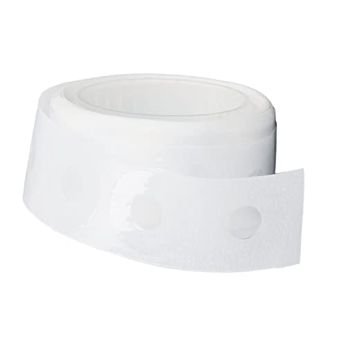 Einfache Verstärkungsbezeichnungen, 500 Aufkleber Loch Lochverstärker Aufkleber DIY Produktion PVC wasserdichte Simiten Betrieb Verstärkung Kennzeichnungen nicht druckbare (Transparent) von HERCHR