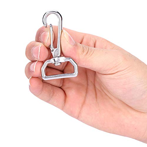 Gepäck -Schnapphaken, quadratische Schwenk -Augen Bolzen -Schnapp -Clip -Haken -Haken -Leinenhaken für Marine, Sport, Gepäck, Haustiere, Schaukeln, Schlüsselanhänger von HERCHR