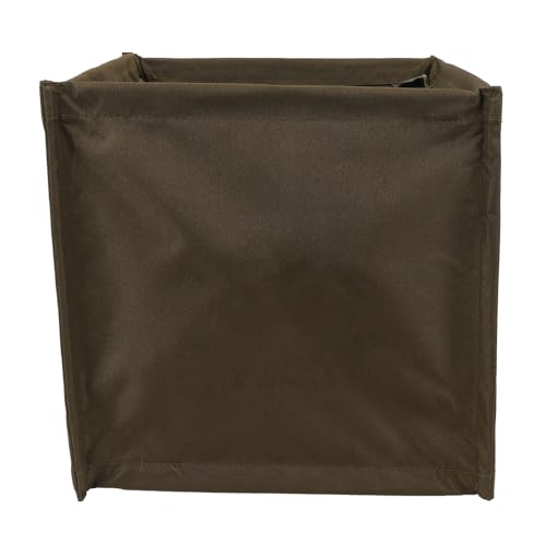 HERCHR Outdoor -Müll kann Lagerung, großer Mülleimer 33L zusammenklappbarer Camping -Essentials für Reisepicknick -Grill 12.6x12.6x12.6in (OD grün) von HERCHR