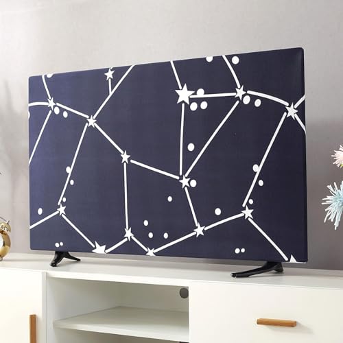 HERCHR TV-Abdeckung Für Den Außenbereich, Universeller TV-Schutz Für Den Innen- Und Außenbereich Für Smart-TV, Universeller Elastischer Hängender Fernsehschutz Für Zuhause(32 Zoll C) von HERCHR