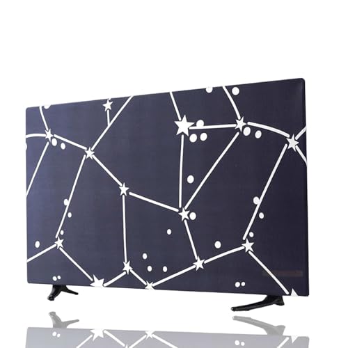 HERCHR TV-Abdeckung Für Den Außenbereich, Universeller TV-Schutz Für Den Innen- Und Außenbereich Für Smart-TV, Universeller Elastischer Hängender Fernsehschutz Für Zuhause(65 Zoll C) von HERCHR
