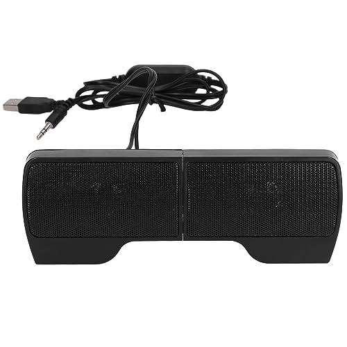 HERCHR USB Powered Audio Laptop Lautsprecher, Monitor Computer -Laptop -Lautsprecher mit Screenclip Monitor Soundbar Stereo -Sound für Notebook -Tablets TV HERCHR USB Powered Audio Laptop Lautsprecher, Monitor Computer -Laptop -Lautsprecher mit Screenclip Monitor Soundbar Stereo -Sound für Notebook -Tablets TV von HERCHR