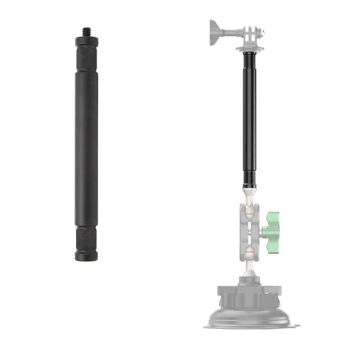 Selfie -Stick -Verlängerungsstange, unsichtbare Aluminium -Legierungsstativ -Mount -Monopod -Verlängerungsstange mit 1/4 Zoll Faden für SLR -Kameras Action -Kameras Selfie -Stick -Verlängerungsstange, unsichtbare Aluminium -Legierungsstativ -Mount -Monopod -Verlängerungsstange mit 1/4 Zoll Faden für SLR -Kameras Action -Kameras von HERCHR