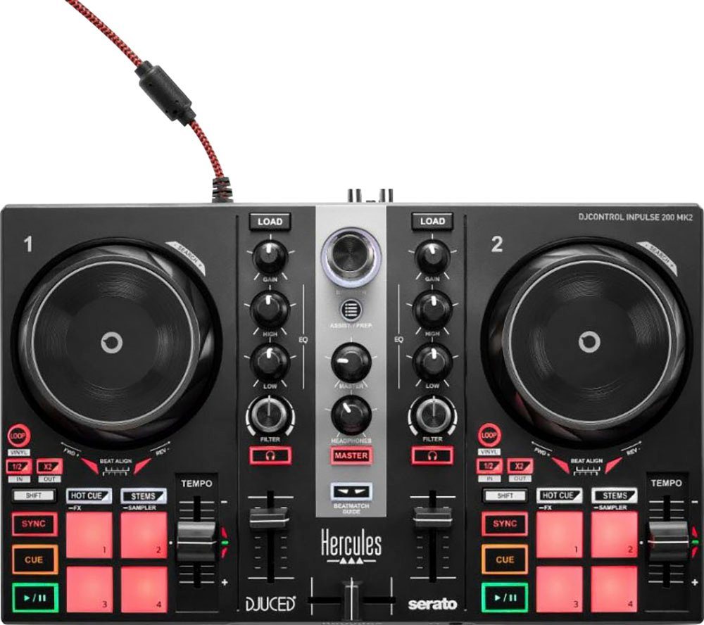 HERCULES DJ Controller DJControl Inpulse 200 MK2 von HERCULES