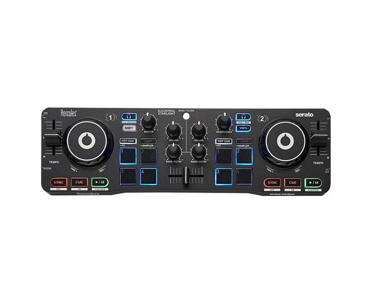HERCULES DJ Controller Hercules DJ Control Starlight HERCULES DJ Controller Hercules DJ Control Starlight von HERCULES