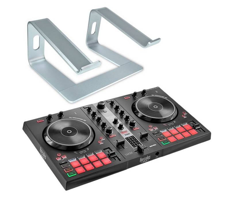 HERCULES DJ Controller Hercules DJControl Inpulse 300 MK2 mit Laptopständer von HERCULES