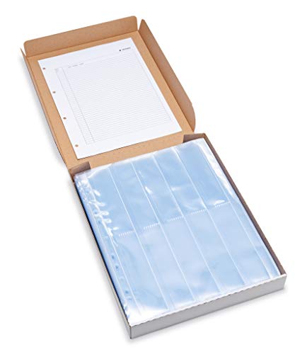 HERMA 7768 Negativhüllen 35mm für Ordner, 100 Stück je 10 Kleinbild Streifen à 4 Bilder, Negativarchivierungshüllen für Kleinbildnegative mit Eurolochung und Sicherheitslasche, transparent HERMA 7768 Negativhüllen 35mm für Ordner, 100 Stück je 10 Kleinbild Streifen à 4 Bilder, Negativarchivierungshüllen für Kleinbildnegative mit Eurolochung und Sicherheitslasche, transparent von HERMA