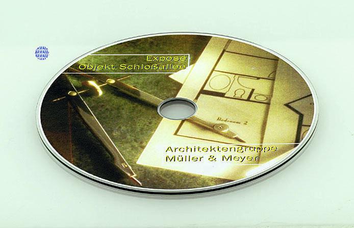 HERMA CD-Etiketten CD-Etiketten,maxi, Ø 116 mm 5115 weiß von HERMA