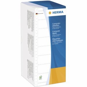 HERMA Computeretiketten endlos 101,6x48,4mm 1-bahnig VE=6000 Stück von HERMA