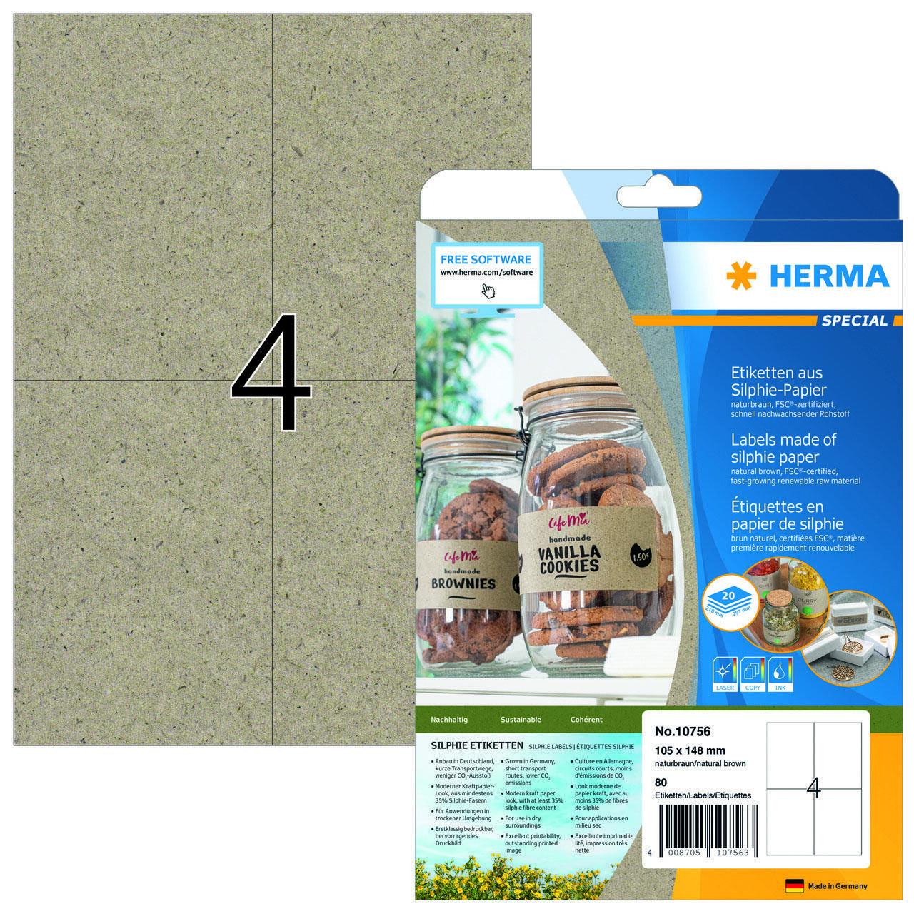 HERMA Etikett.Silphie105x148 HERMA Etikett.Silphie105x148 von HERMA