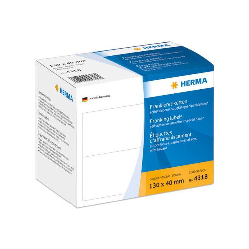 HERMA Frankieretiketten 130,0 x 40,0 mm HERMA Frankieretiketten 130,0 x 40,0 mm von HERMA