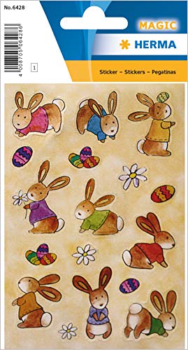 HERMA Happy Easter Sticker, Seide, Babyhäschen, 16 x 9 cm HERMA Happy Easter Sticker, Seide, Babyhäschen, 16 x 9 cm von HERMA