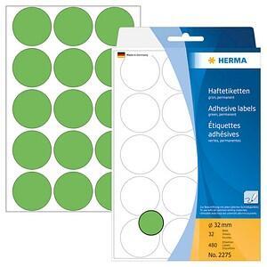 HERMA Klebepunkte Ø 32,0 mm grün HERMA Klebepunkte Ø 32,0 mm grün von HERMA