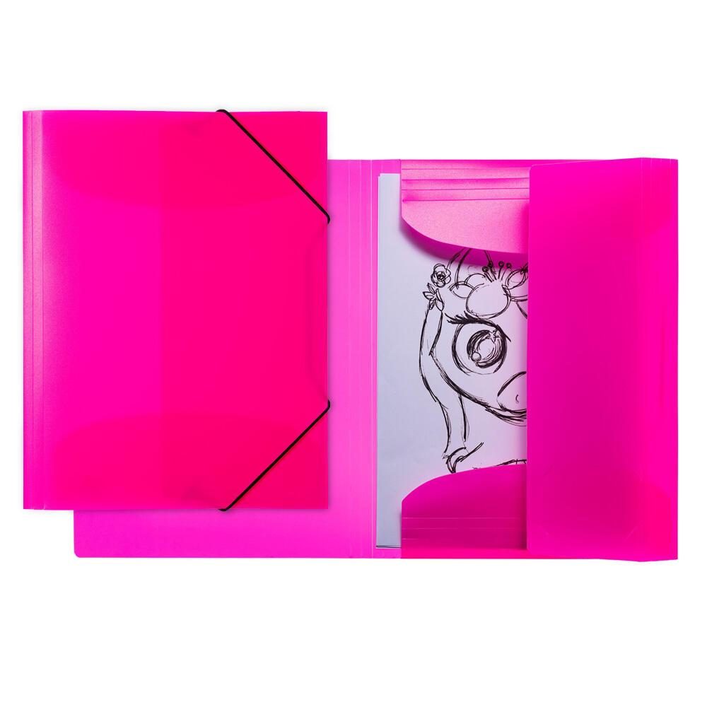 HERMA Sammelmappe Neon DIN A4 neon-pink HERMA Sammelmappe Neon DIN A4 neon-pink von HERMA
