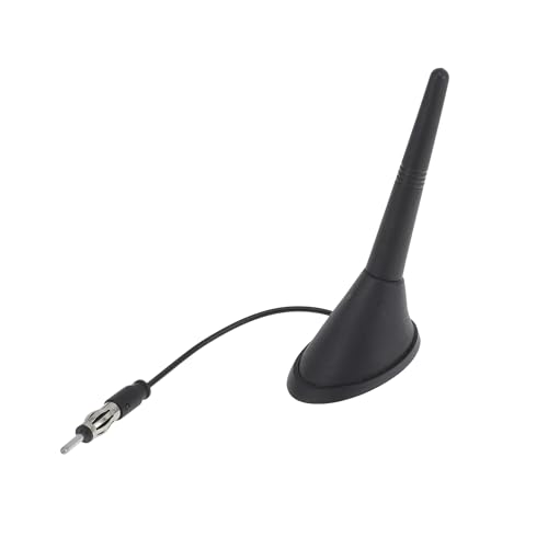 HEROFFIX 1 STK. AM/FM Radio Signal Antennenhalterung 3,5" Auto Radio Antenne mit 5,9" Kabel Schwarz Gummi ABS Metall HEROFFIX 1 STK. AM/FM Radio Signal Antennenhalterung 3,5" Auto Radio Antenne mit 5,9" Kabel Schwarz Gummi ABS Metall von HEROFFIX
