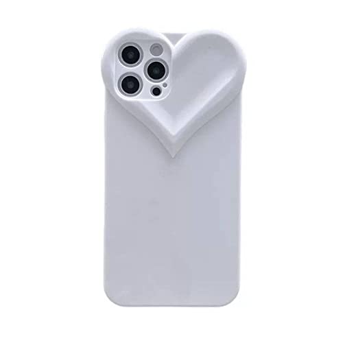 3D Love Heart Bumper Phone Case für iPhone 13 11 12 Pro Max X XR XS Max 7 8 Plus Weiche Silikon-Rückseite, AX4, für iPhone 13 Pro 3D Love Heart Bumper Phone Case für iPhone 13 11 12 Pro Max X XR XS Max 7 8 Plus Weiche Silikon-Rückseite, AX4, für iPhone 13 Pro von HETAN