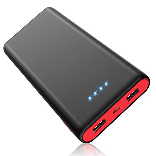 HETP Powerbank Wireless Magsafe 10800mAh Externe Batterie für iPhone 15/14/13/12 Serie Klein Aber Leistungsstark, Rot von HETP