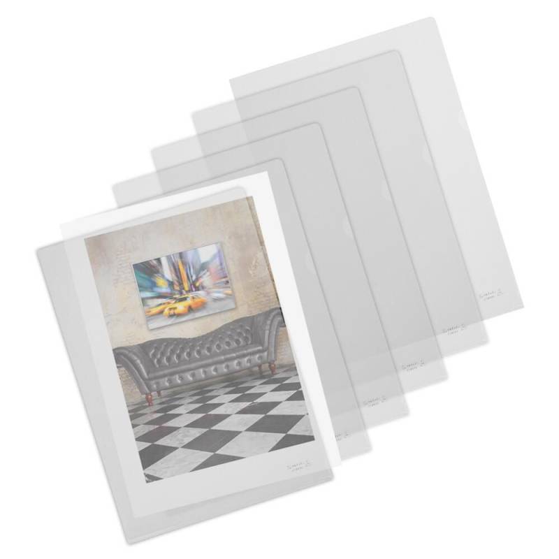 HETZEL Sichthüllen DIN A4 transparent von HETZEL