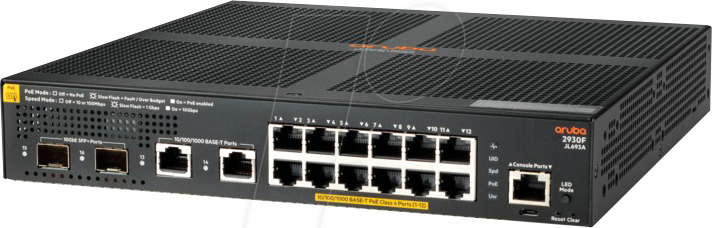 HP 2930F-12GP+ - Switch, 16-Port, Gigabit Ethernet, SFP+, PoE+ HP 2930F-12GP+ - Switch, 16-Port, Gigabit Ethernet, SFP+, PoE+ von HEWLETT PACKARD ENTERPRISE
