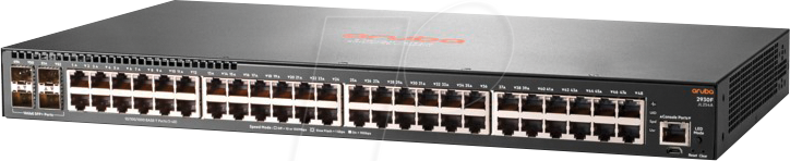 HP 2930F-48G+ - Switch, 52-Port, Gigabit Ethernet, SFP+ von HEWLETT PACKARD ENTERPRISE