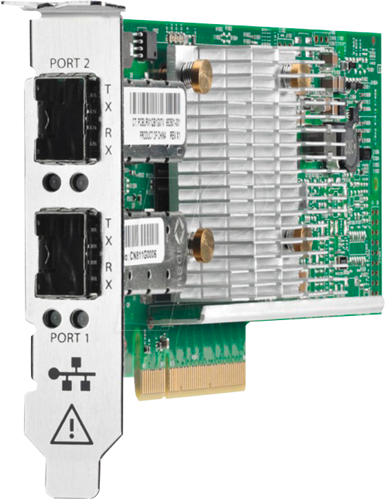 HP 530SFP+ - Netzwerkkarte, PCIe, Gigabit Ethernet, 2x SFP+ HP 530SFP+ - Netzwerkkarte, PCIe, Gigabit Ethernet, 2x SFP+ von HEWLETT PACKARD ENTERPRISE