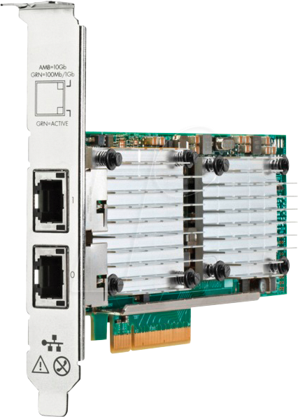 HP 530T - Netzwerkkarte, PCIe, 10 Gigabit Ethernet, 2x RJ45 HP 530T - Netzwerkkarte, PCIe, 10 Gigabit Ethernet, 2x RJ45 von HEWLETT PACKARD ENTERPRISE