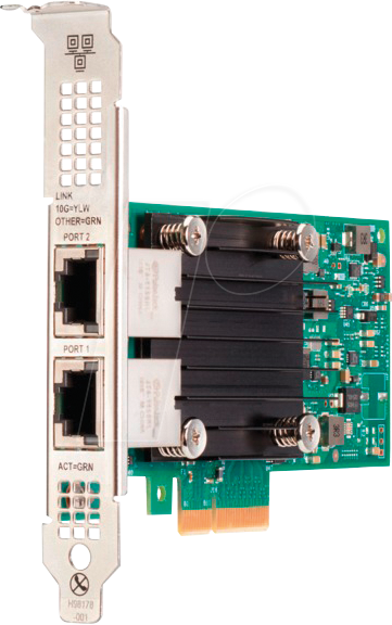 HP 562T - Netzwerkkarte, PCIe, 10 Gigabit Ethernet, 2x RJ45 HP 562T - Netzwerkkarte, PCIe, 10 Gigabit Ethernet, 2x RJ45 von HEWLETT PACKARD ENTERPRISE