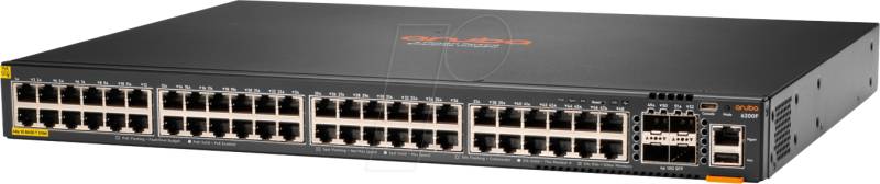 HP 6200F-48G - Switch, 52-Port, Gigabit Ethernet, SFP+, PoE+ von HEWLETT PACKARD ENTERPRISE