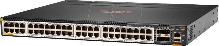 HP 6300M-48 - Switch, 52-Port, 5 Gigabit Ethernet, SFP56, PoE++ HP 6300M-48 - Switch, 52-Port, 5 Gigabit Ethernet, SFP56, PoE++ von HEWLETT PACKARD ENTERPRISE