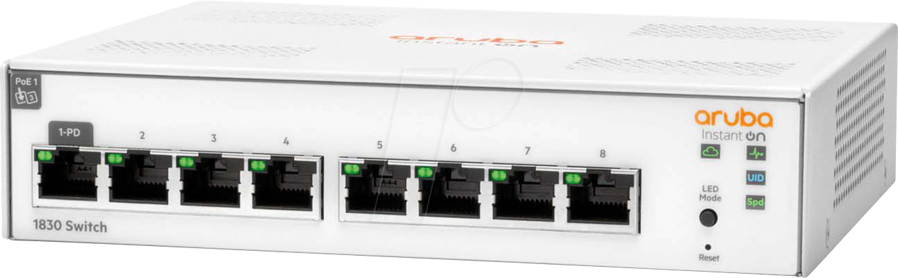 HP ION 1830 8G - Switch, 8-Port, Gigabit Ethernet HP ION 1830 8G - Switch, 8-Port, Gigabit Ethernet von HEWLETT PACKARD ENTERPRISE