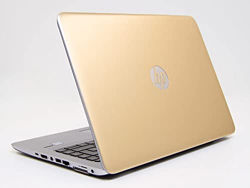 HEWLETT PACKARD HP Laptop 14 Zoll, Notebook 14 Zoll, EliteBook 840 G3, i5-6200U, 16GB RAM DDR4, 256GB SSD, QWERTZ Tastatur beleuchtet, Laptop Windows 10 Pro, 2 Jahre Garantie (Renewed) (Gold Chrome) von HEWLETT PACKARD