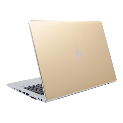 HEWLETT PACKARD HP Laptop 14 Zoll, Notebook 14 Zoll, EliteBook 840 G5, i5-8250U, 16GB RAM DDR4, 512GB SSD, QWERTZ Tastatur beleuchtet, Laptop Windows 11, 2 Jahre Garantie (Renewed) (Gold Chrome) von HEWLETT PACKARD