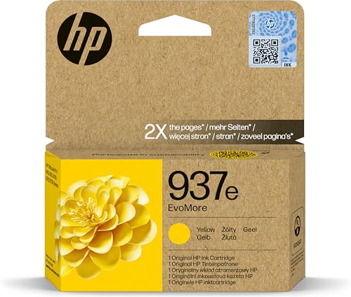 HP 937e EvoMore Original Tintenpatrone Gelb HP 937e EvoMore Original Tintenpatrone Gelb von HEWLETT PACKARD
