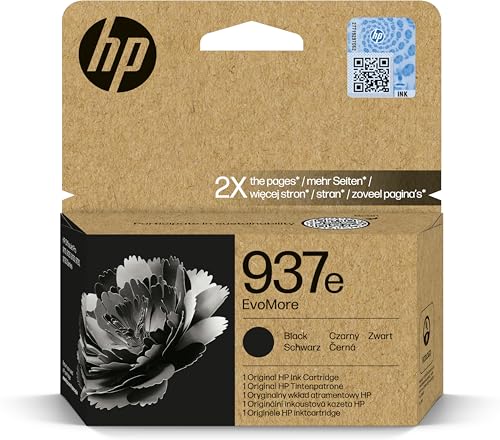 HP 937e Tintenpatrone, Schwarz, EvoMore HP 937e Tintenpatrone, Schwarz, EvoMore von Hewlett Packard