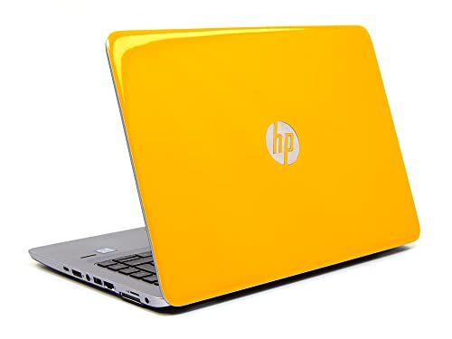 HP Laptop 14 Zoll, Notebook 14 Zoll, EliteBook 840 G3, i5-6200U, 8GB RAM DDR4, 256GB SSD, QWERTZ Tastatur beleuchtet, Laptop Windows 10 Pro, 2 Jahre Garantie (Renewed) (Gloss Signal Yellow) von HEWLETT PACKARD