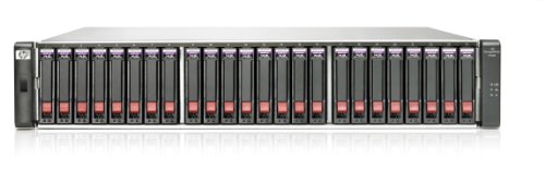 HP Modular Smart Array P2000 2.5-in Drive Bay Chassis - Speichergehäuse - 24 Schächte (SATA-300 / SAS-2) - Rack - einbaufähig - 2U von HP