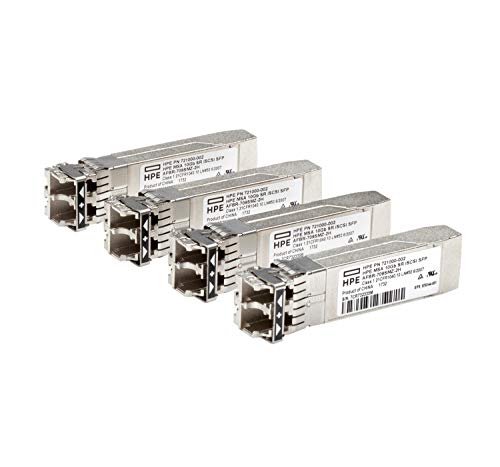 HPE MSA 10 GB SR iSCSI SFP XCVR 4 Stück von HP