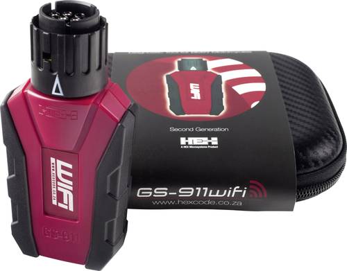 HEX GS-911 WiFi Motorrad Diagnosetool 10-Pin Passend für (Auto-Marke): BMW (Motorrad) 10 Fahrzeuge von HEX