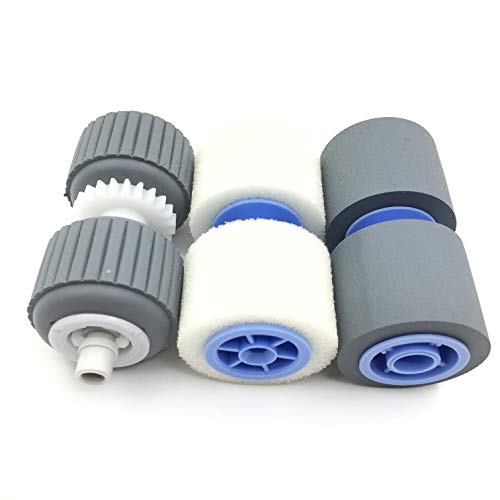【Druckerzubehör】 4009B001AA 4009B001 MG1-4268-000 MA2-6772-000 MG1-4269-000 Ersatzrollensatz für kompatibel mit Canon DR-6050C DR-7550C DR-9050C von HEYCCO