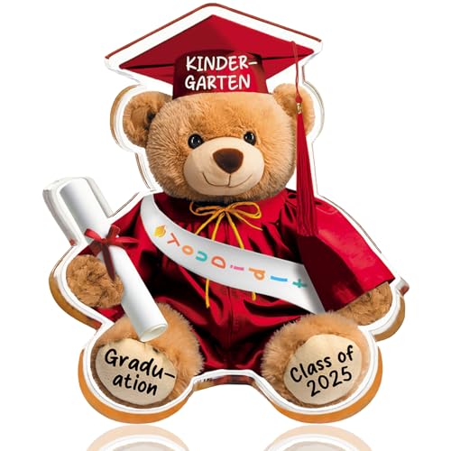 HEYINSHEN Pre K Briefbeschwerer für Kinder, Mädchen, Jungen, Acryl, Andenken, Rot von HEYINSHEN