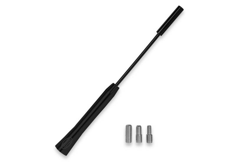 HEYNER Antenne Ersatzstab 15 cm M4 M5 & M6 Universal Auto AM FM DAB+ Alu Autoradio-Ersatzantennenstab von HEYNER