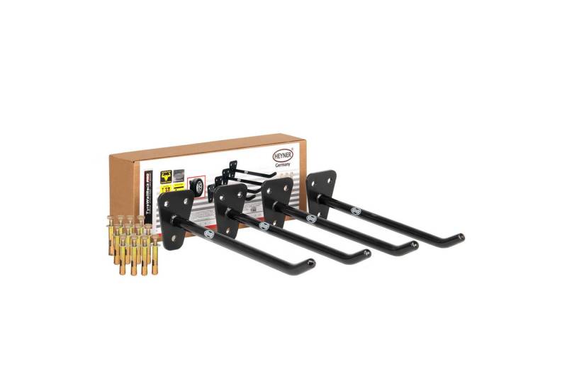 HEYNER Reifenhalter für die Wand - stabile Wandhalterung Felgen und Räder Reifen-Wandhalterung, (Set, 4-tlg) von HEYNER