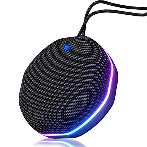 HEYSONG Tragbarer Lautsprecher, wasserdichte Duschlautsprecher mit sattem Bass, Stereo-Paar, Kleiner Bluetooth-Lautsprecher für Zuhause und draußen, einzigartige & personalisierte Geschenke von HEYSONG