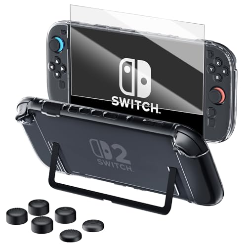 HEYSTOP Switch 2 Hülle kompatibel mit der Nintendo Switch 2 Konsole, Ultradünne Schutzhülle im Hohlbügel-Design,Stoßdämpfende und Kratzfeste Schutzhülle für das Neueste Nintendo Switch 2 Modell HEYSTOP Switch 2 Hülle kompatibel mit der Nintendo Switch 2 Konsole, Ultradünne Schutzhülle im Hohlbügel-Design,Stoßdämpfende und Kratzfeste Schutzhülle für das Neueste Nintendo Switch 2 Modell von HEYSTOP