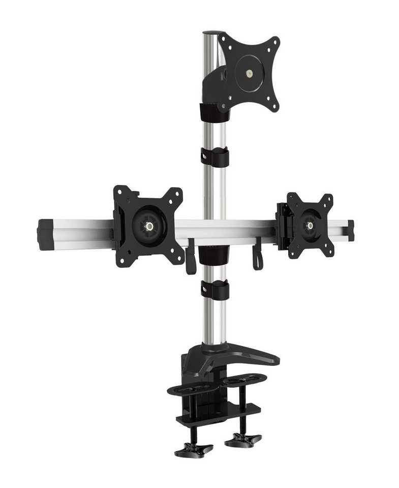 HFTEK Monitor-Halterung, (Tischhalterung für Bildschirme von 15 – 27 Zoll mit VESA 75/100) von HFTEK