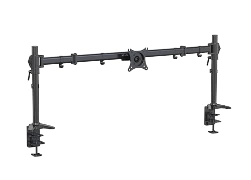 HFTEK - Monitor Halterung für 1 Monitor 15kg pro arm bis 49 Zoll ultrabreite Curved Monitor Höhenverstellbar Neigbar Monitor Arm Halter Monitor Stand Monitor Mount VESA 75/100 - MS321C-N HFTEK - Monitor Halterung für 1 Monitor 15kg pro arm bis 49 Zoll ultrabreite Curved Monitor Höhenverstellbar Neigbar Monitor Arm Halter Monitor Stand Monitor Mount VESA 75/100 - MS321C-N von HFTEK