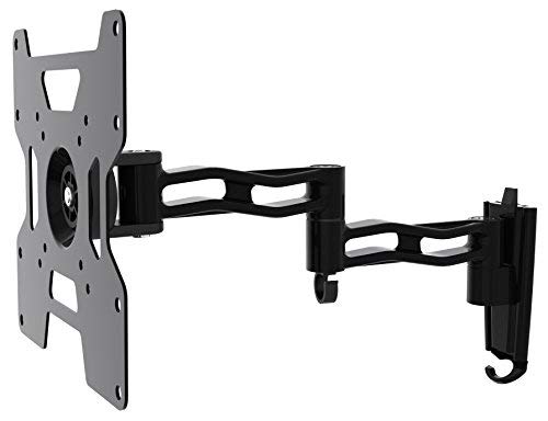 HFTEK Monitor TV Wand Halterung Halter Wandhalterung für Bildschirme von 17 bis 49 Zoll mit VESA 75/100 / 200 (HF36B) von HFTEK